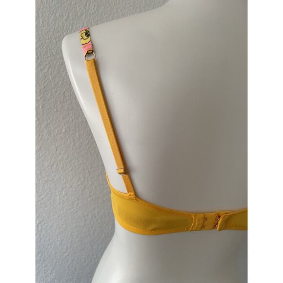 Fenty X Savage Bra Balconette Floral Lace Mod Poppy Retro Lingerie - Picture 7 of 10